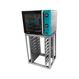 Forno Turbo Convec. Inox E Turquesa Fcsb4e 220v + Bancada Cfcs Inox - Venâncio 220v