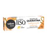 Recarga De Queratina Salon Line Meu Liso Restauração Intensa 80g