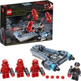 LEGO Star Wars Sith Troopers Battle Pack 75266 Stormtrooper Speeder Vehicle Building Kit, Novo 2020 (105 Peças)