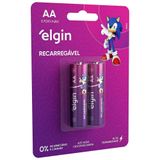 Pilha Recarregável Aa 2700 Mah C/2 82174