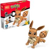 Mega Construx Pokémon Jumbo Eevee Construindo Figura com Ação de Batalha