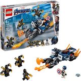 LEGO Marvel Avengers Captain America: Outriders Attack 76123 Building Kit (167 Peças)