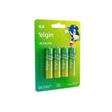 Pilha Alcalina Aaa4 Elgin Cartela C-4un - Pç - 4