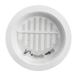 6 Painéis Placa De Led Taschibra 24w Lys Redondo Sobrepor 4000k Luz Neutra