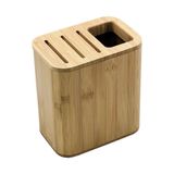 Porta Facas E Utensílios De Bambu Oikos Orgânico