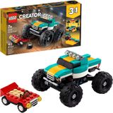 LEGO Creator 3in1 Monster Truck Toy 31101 Cool Building Kit for Kids, New 2020 (163 Peças)