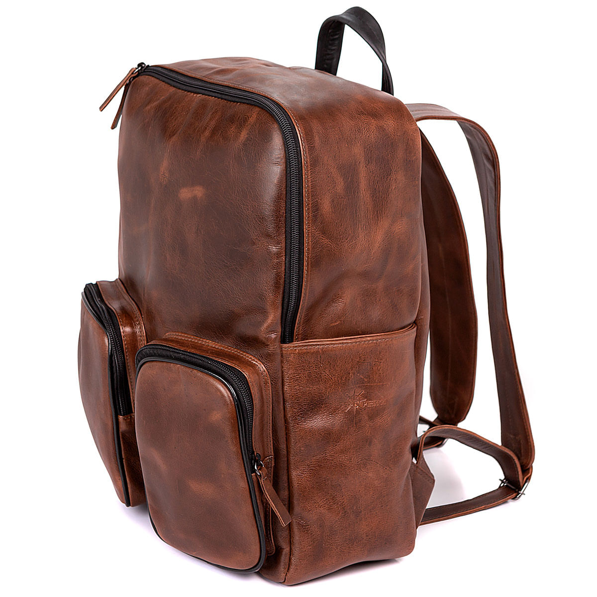 Mochila Masculina De Couro Notebook Viagem MCH-002