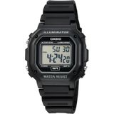 Casio Men's F108WH Illuminator Collection Black Resin Strap Digital Watch