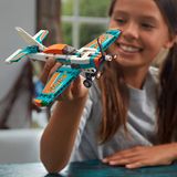 LEGO Technic Race Plane 42117 Kit de construção para meninos e meninas que amam brinquedos de avião modelo, novos 2021 (154 peças)