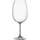 Bohemia Gastro Taça Vinho 25x10x10cm 850ml Cristal Transp 6pç