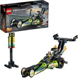 LEGO Technic Dragster 42103 Pull-Back Racing Toy Building Kit, Novo 2020 (225 peças)