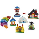 LEGO Classic Bricks and Houses 11008 Kids's Building Toy Starter Set with Fun Builds to Stimulate Young Minds, New 2020 (270 Pieces)