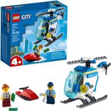 LEGO City Police Helicopter Building Kit, Cool Police Helicopter Toy 60275, Novo 2021 (51 Peças)