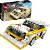 LEGO Speed Champions 1985 Audi Sport Quattro S1 76897 Toy Cars for Kids Building Kit Featuring Driver Minifigure, New 2020 (250 Peças)