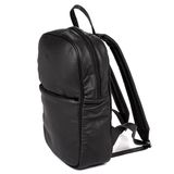 Mochila Masculina De Couro Notebook Viagem Preto MCH-001