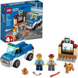 LEGO City Police Dog Unit 60241 Police Toy, Cool Building Set for Kids, New 2020 (67 Peças)