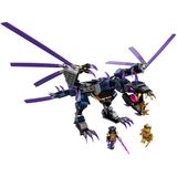 LEGO NINJAGO Legacy Overlord Dragon 71742 Ninja Playset Building Kit com Brinquedo de Dragão Posable, Nova 2021 (372 Peças)