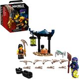 LEGO NINJAGO Epic Battle Set – Cole vs. Ghost Warrior 71733 Ninja Battle Toy Building Kit Com Minifiguras, Nova 2021 (51 Peças)