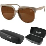 Óculos Sol Proteção Uv Social Praia Vintage + Case Moda Luxo Estiloso Acetato Presente