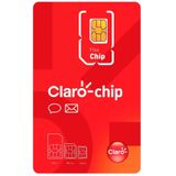 Chip para Celular Claro ODA 128Kb 4G Triplo Corte