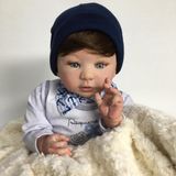Bebê Reborn Menino, Vinil, Príncipe, Realista