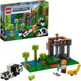 LEGO Minecraft The Panda Nursery 21158 Construction Toy for Kids, Great Gift for Fans of Minecraft and Pandas, New 2020 (204 Pieces)