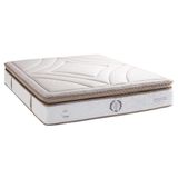 Colchão King Molas Ensacadas Masterpocket Poseidon Plus C1654 Visco Pillow Top (193x203x34) - Herval