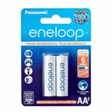 Pilha Recarregável Eneloop Std Aa2 Panasonic 02 Unidades [f108]