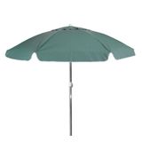 Guarda Sol 1,60m Em Bagum E Alumínio Praia Jardim Piscina Verde Musgo 8625 Bel