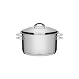 Caçarola Tramontina Solar Funda Em Aço Inox Fundo Triplo Com Tampa E Alças 20 Cm 3,6 L Tramontina