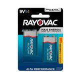 Bateria Alcalina 9v Rayovac Cartela Com 02 Unidades [f108]