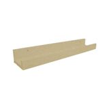 Prateleira Tempero Simples 70 Cm Natural Em Mdf [f031]