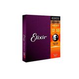Corda .012 Light Phosphor Bronze Para Violão Aço Nanoweb Elixir [f108]