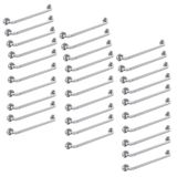 Alça De Apoio Inox Barra 50cm Banheiro Kit 30 Unidades Idoso Cadeirante Acessibilidade Deficiente
