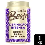 Creme Para Pentear Seda Boom Definição Intensa 1kg