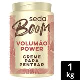 Creme Para Pentear Seda Boom Volumão Power 1kg