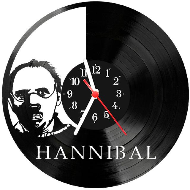 Relógio Parede Vinil Lp Ou Mdf Hannibal Filme