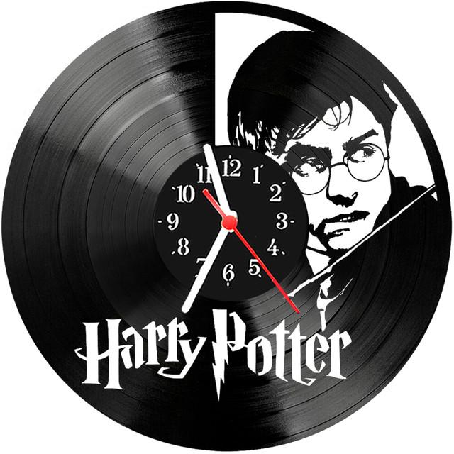 Relógio Parede Vinil Lp Ou Mdf Harry Potter 5