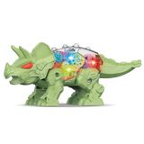 Dinossauro Triceratops Dino Brinquedo Infantil Luz Som