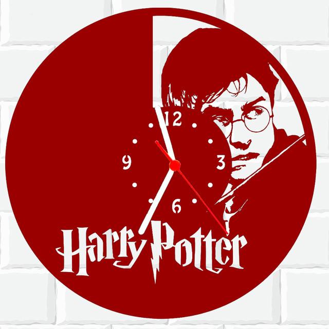 Relógio Parede Vinil Lp Ou Mdf Harry Potter 5