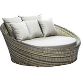 Chaise Sofá Livia Varanda Jardim Trama Original Capuccino