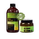 Kit Teia Caviar Fortalecedor e Hidratante Capilar Pantovin