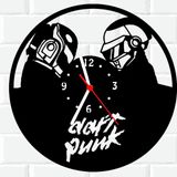 Relógio Parede Vinil Lp Ou Mdf Daft Punk Banda