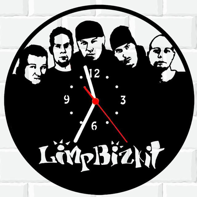 Relógio Parede Vinil Lp Ou Mdf Limp Bizkit Rock Banda