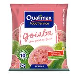 Refresco Suco Goiaba 1kg Qualimax - Food Service Uso Profissional / Fonte De Vitamina C / Rende Até 10 Litros
