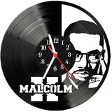 Relógio Parede Vinil Lp Ou Mdf Malcomx