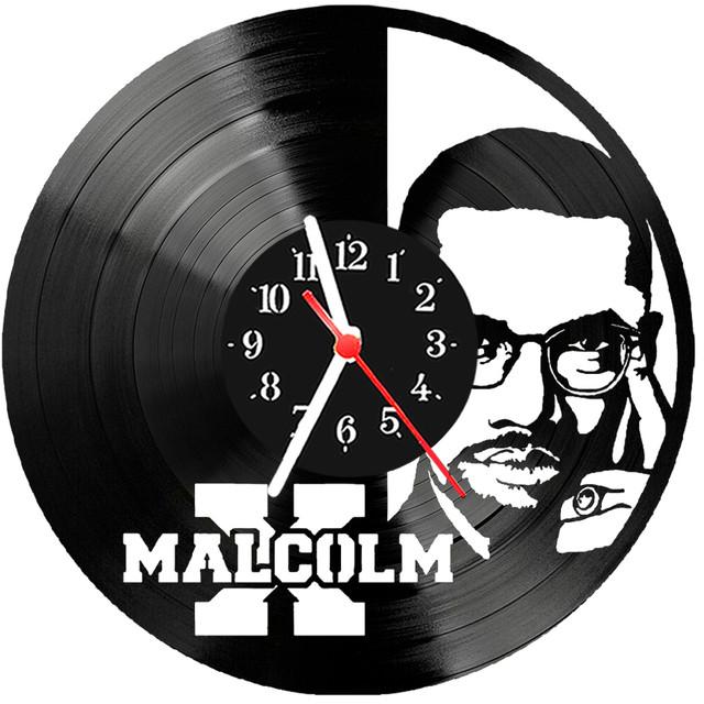 Relógio Parede Vinil Lp Ou Mdf Malcomx