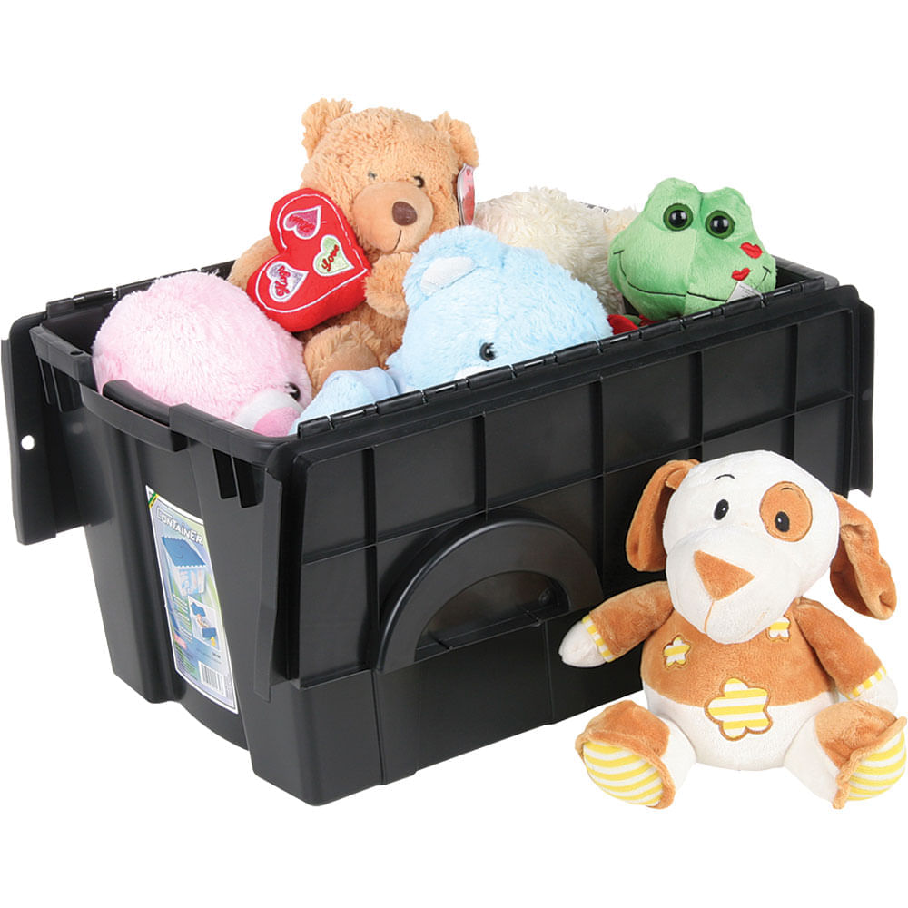 Organizador Com Tampa 56l São Bernardo Preto