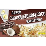 Caramelos p/ Pipoqueiras de Cinema - Chocolate c/ Côco - Pct 1kg