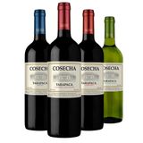 Kit 4 Vinhos Degustação Tarapacá Cosecha